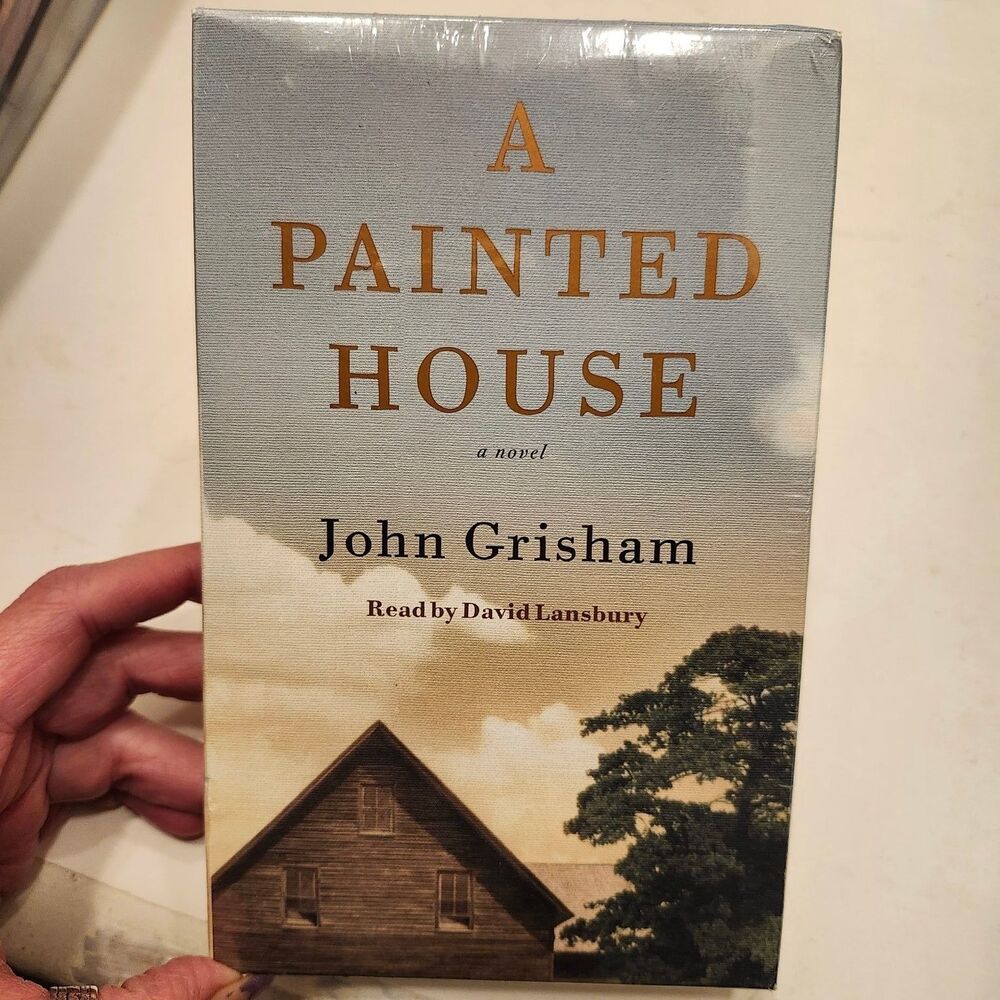 A Painted House John Grisham 2001 Abridged Audiobook 3 Cassettes New & Sealed